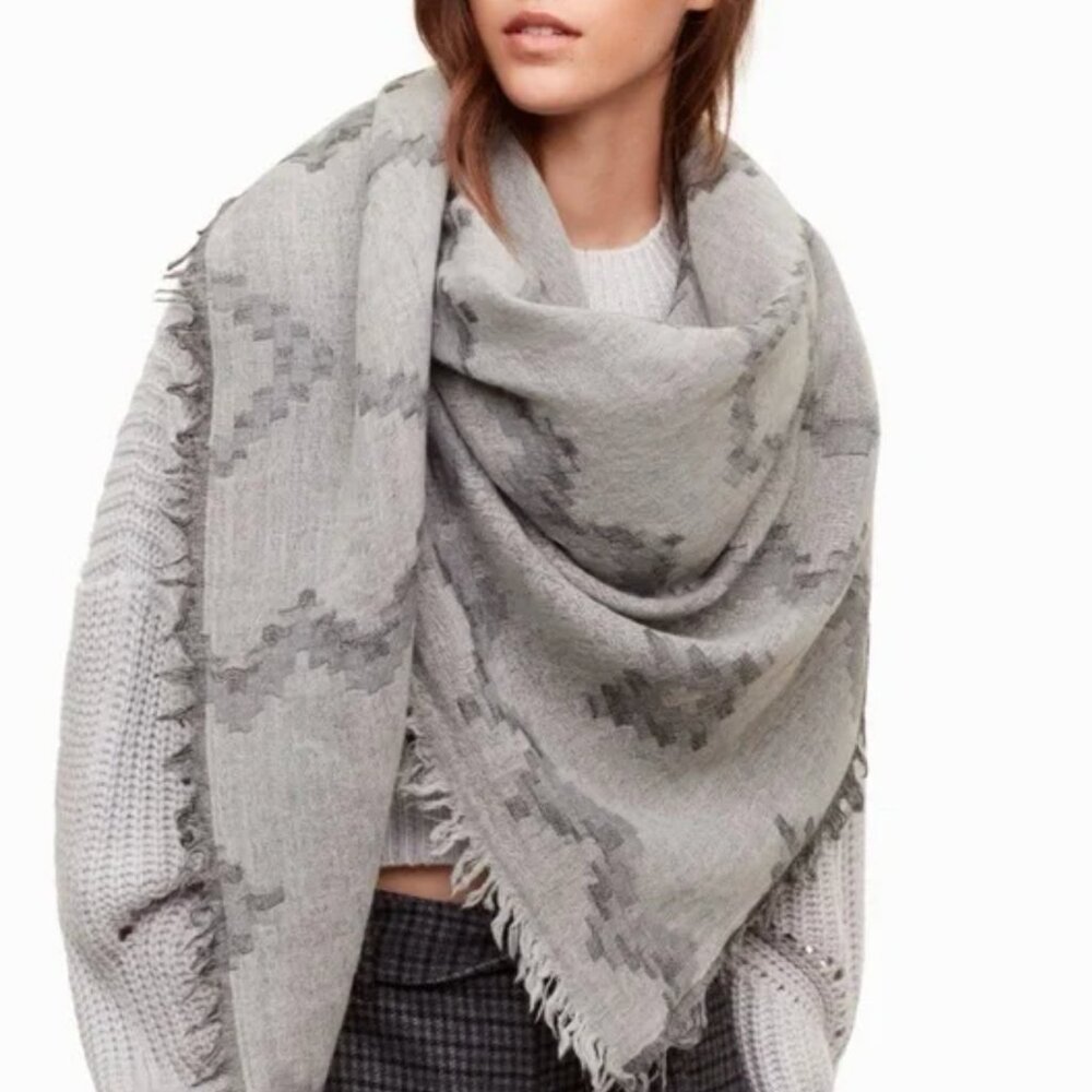 Aritzia Bundle! two like new Wilfred Blanket Scarves!